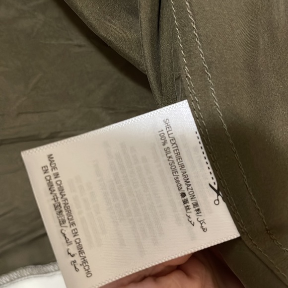 Silk bomber jacket - Picture 6 of 6